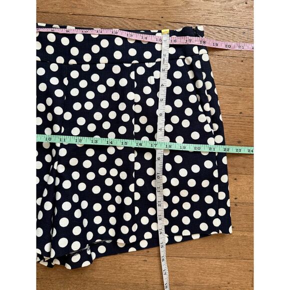 J. Crew Blue & White Polka Dot Shorts Size 14 - Picture 10 of 10
